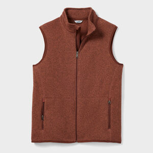 Men's Sweater Fleece Zip Vest