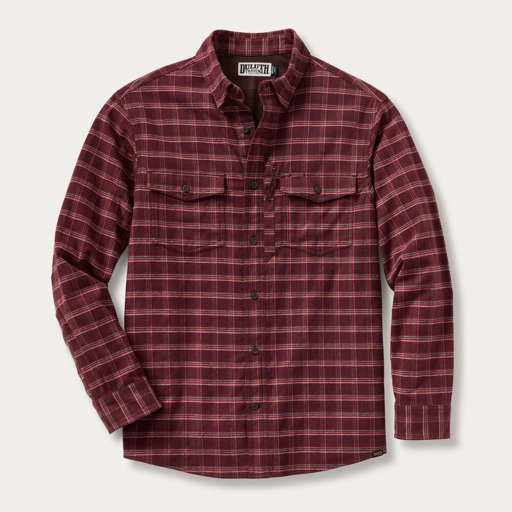 Men's No Quit Utility Standard Fit Flannel Shirt Main Image