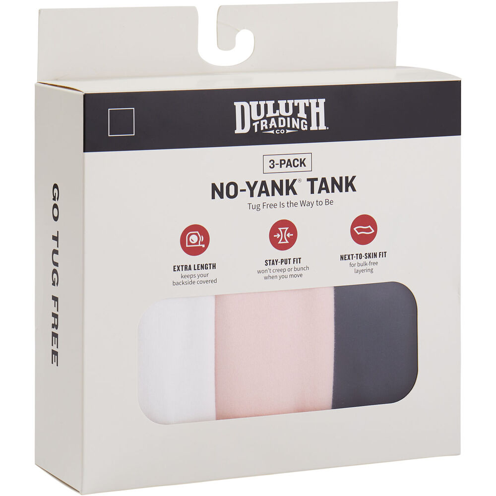 Women's No-Yank Tank 3 Pack Main Image