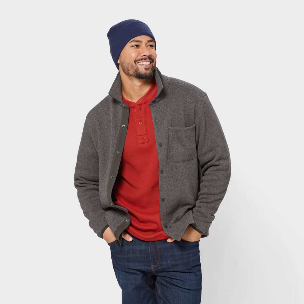 Men's Sweater Fleece Shirt Jac Main Image