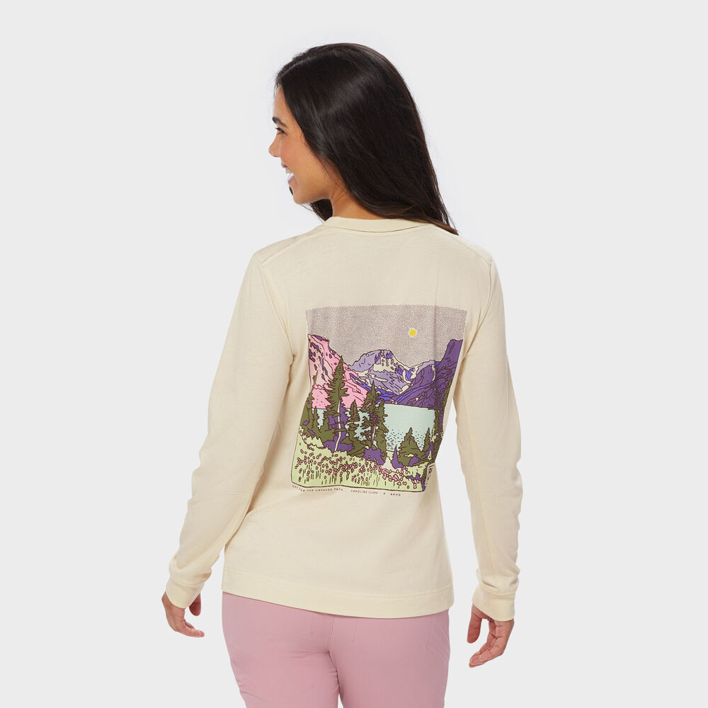 Women's AKHG Trailmarker Long Sleeve Crewneck Main Image