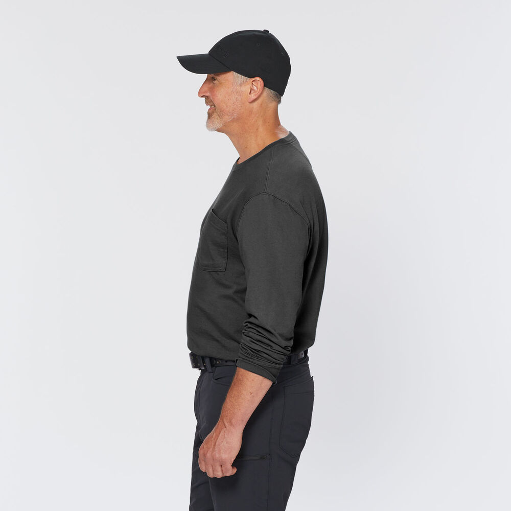 Men's Longtail T Standard Fit Long Sleeve Pocket Crew Main Image