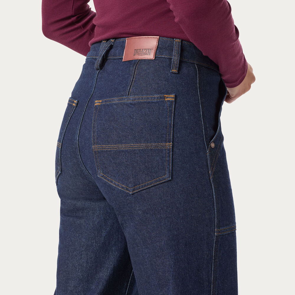 Women's Duluth Heritage Wide Leg Jeans Main Image