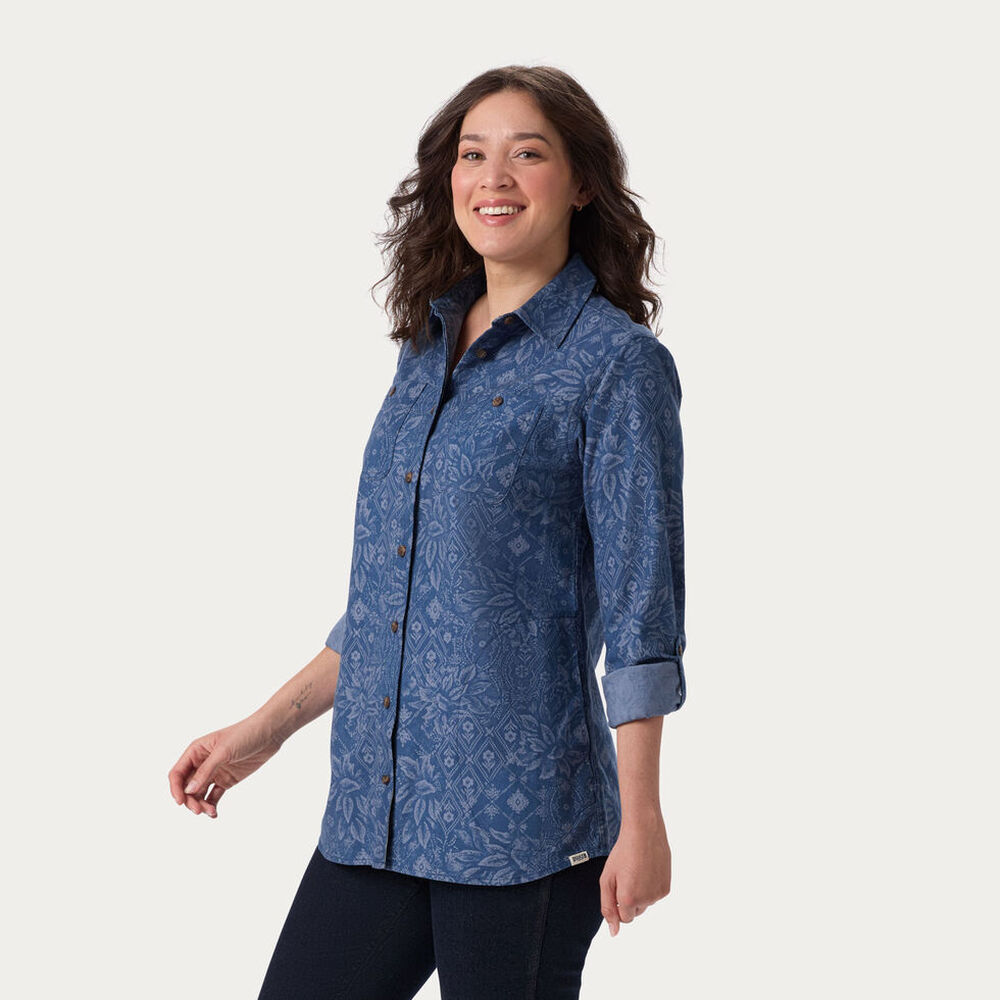 Women's Free Swingin' Flannel Tunic Main Image