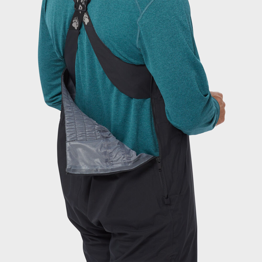 Men's AKHG Stormwall Rain Bib Overalls Main Image