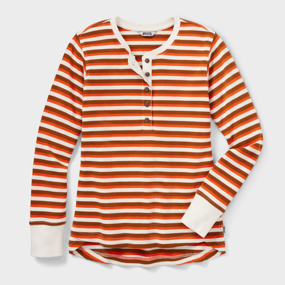 Women's Burly Thermal Long Sleeve Henley BWV XSM Main Image