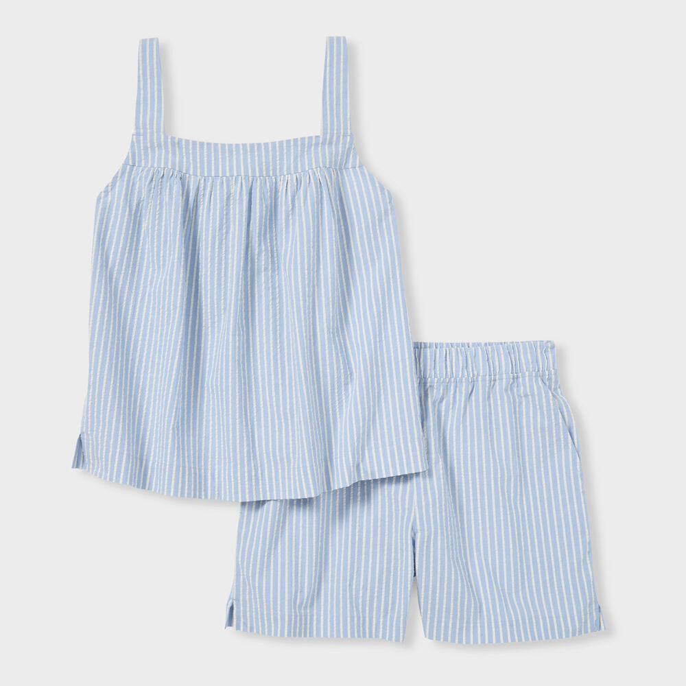 Women's Seersucker Pajama Set Main Image