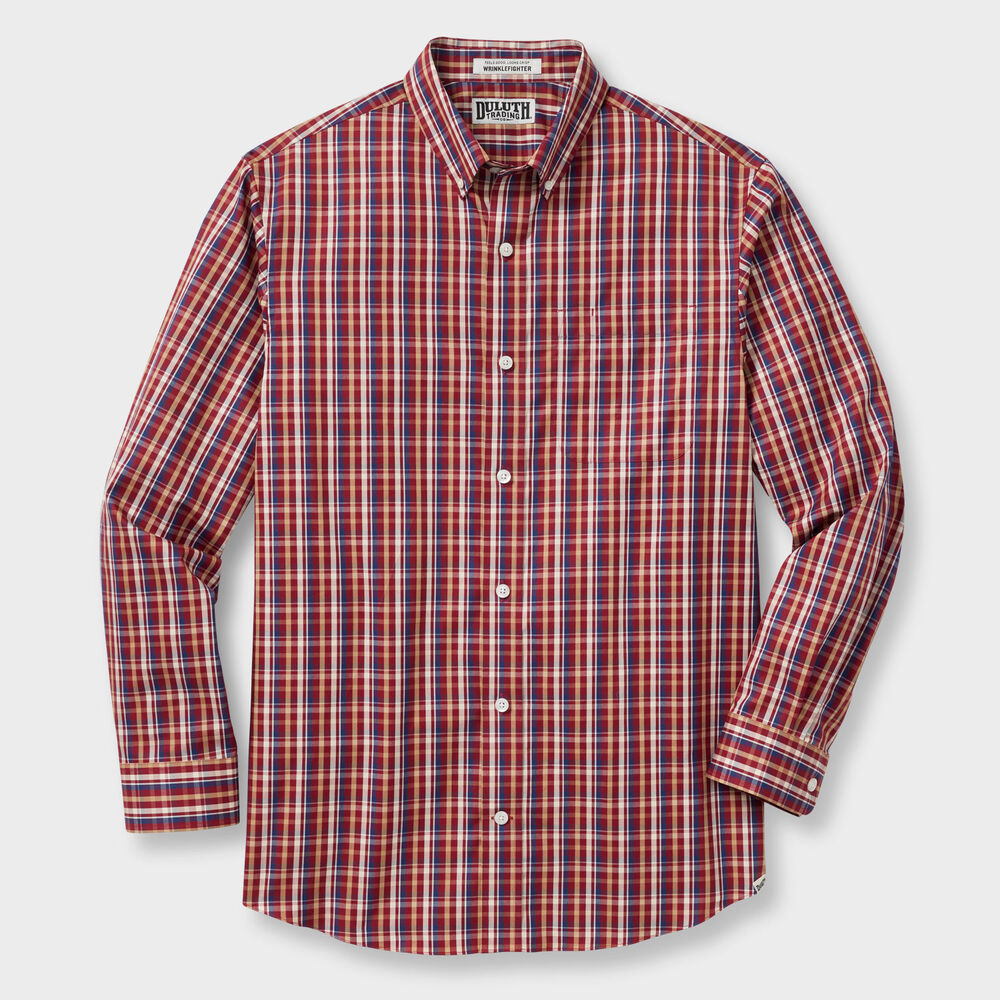 Men's Wrinklefighter Relaxed Fit Long Sleeve Shirt Main Image