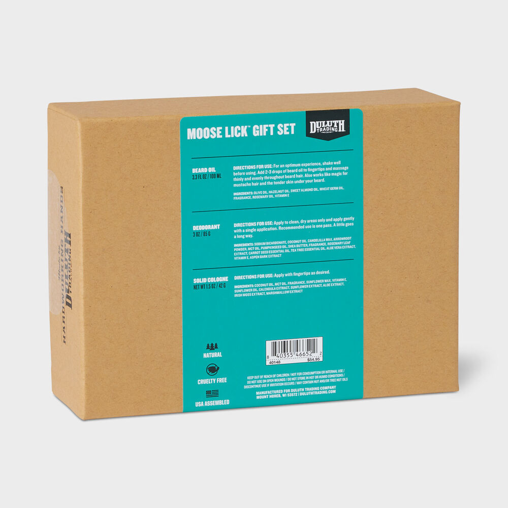 Duluth Trading Moose Lick Gift Set Main Image