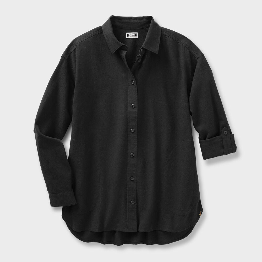 Women's Plus Artisan Hemp Overshirt Main Image
