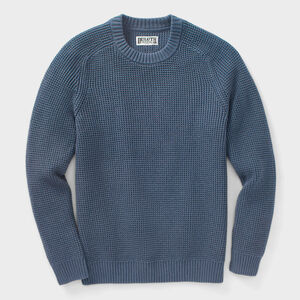 Men's Burly Retirement Crew Waffle Sweater