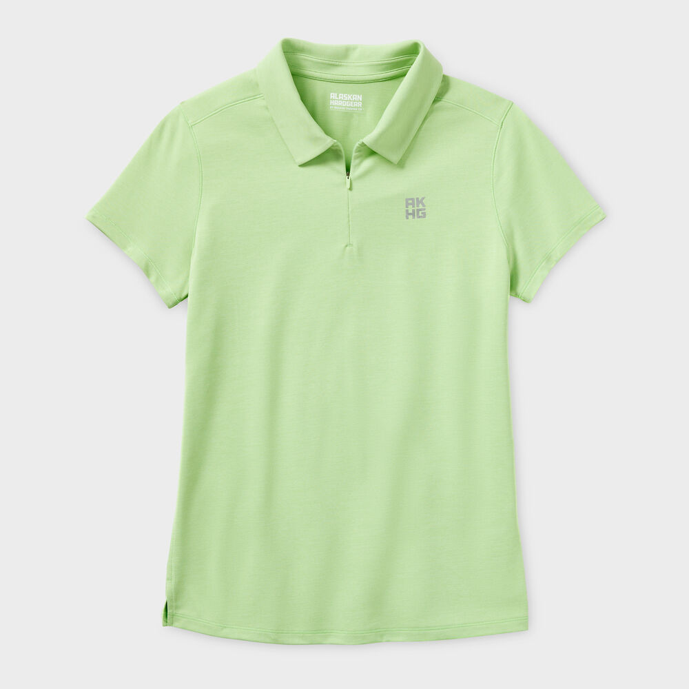 Women's AKHG Tun-Dry Short Sleeve Polo Main Image