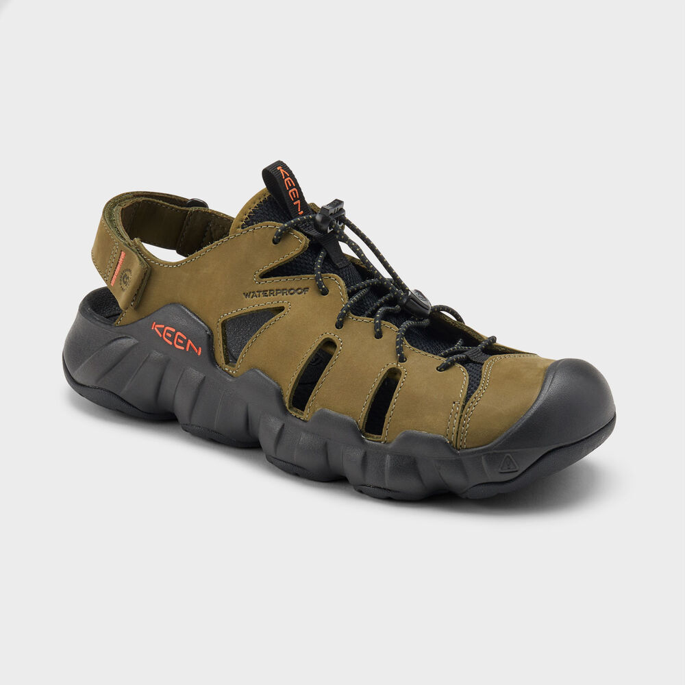 Men's KEEN Hyperport Fisherman Leather Sandals DKO 095 M Main Image