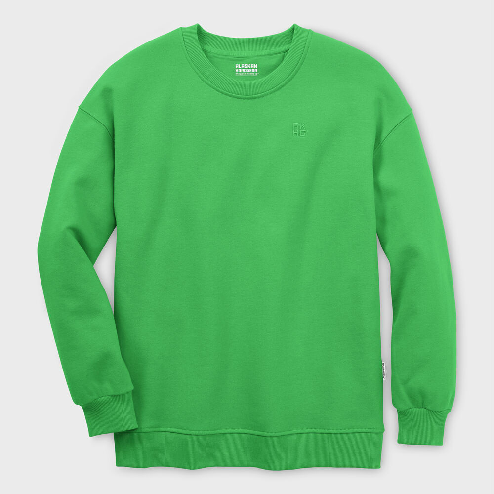 Women's AKHG Crosshaul Oversized Crew Sweatshirt Main Image