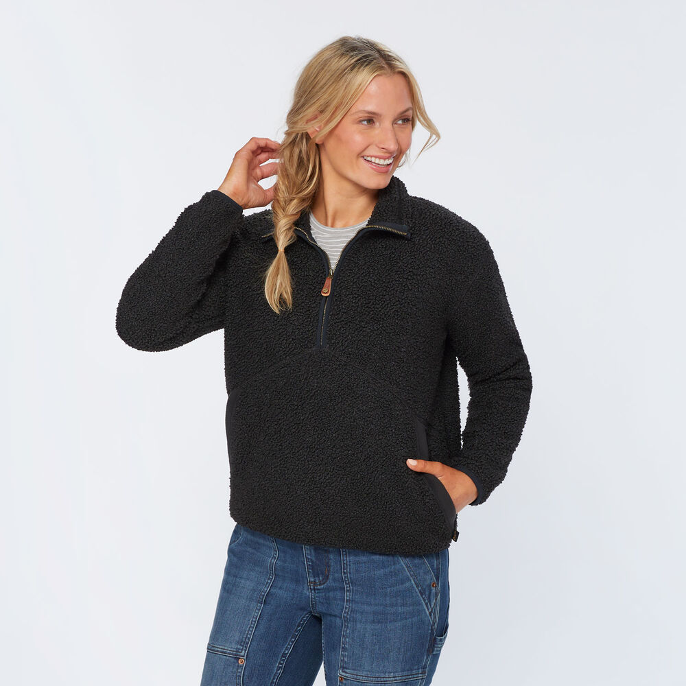 Women's Blacktail Mountain Boucle Fleece 1/4 Zip Pullover Main Image