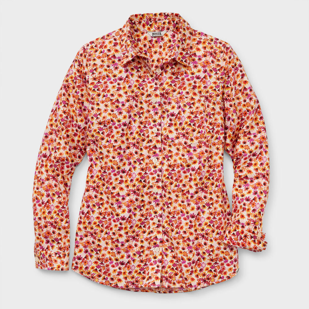 Women's Plus Chick-Nic Long Sleeve Shirt Main Image