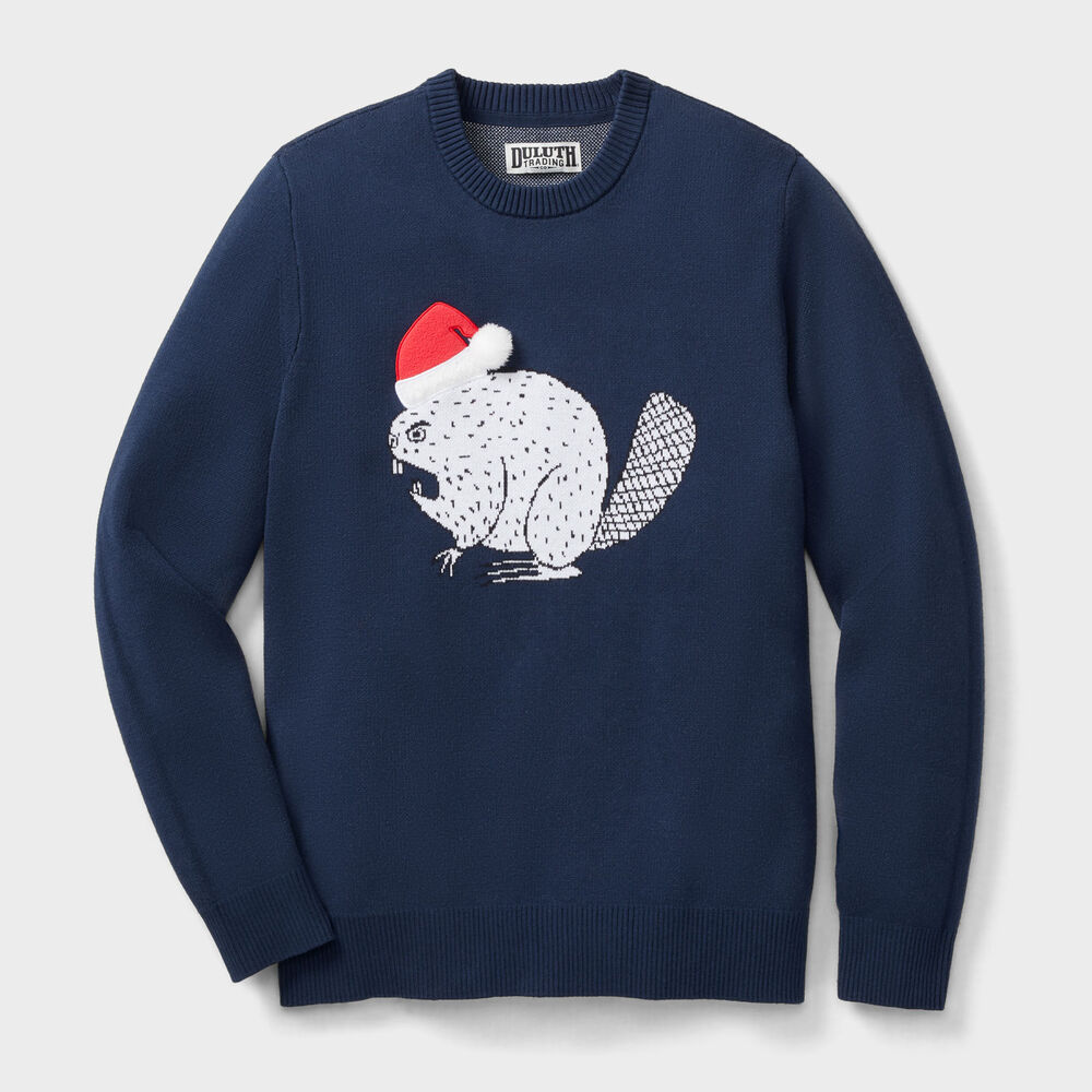 Men's Ugly Beaver Fair Isle Crew Sweater Main Image