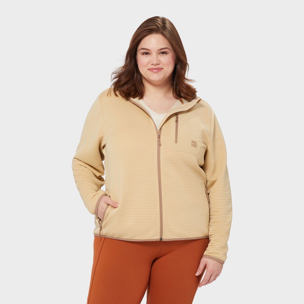Women's Plus AKHG Blackburn Full Zip Hoodie Main Image
