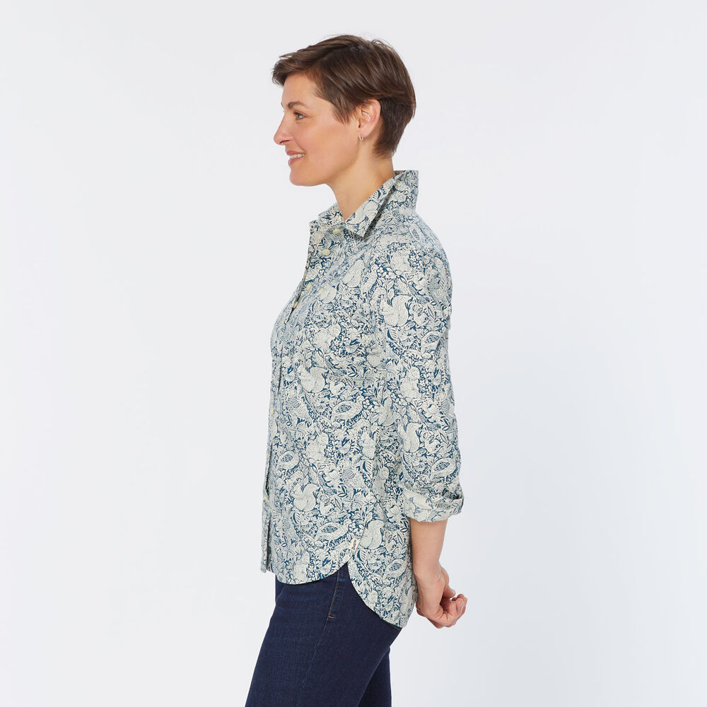 Women's Printmaker Cotton Poplin Long Sleeve Shirt Main Image