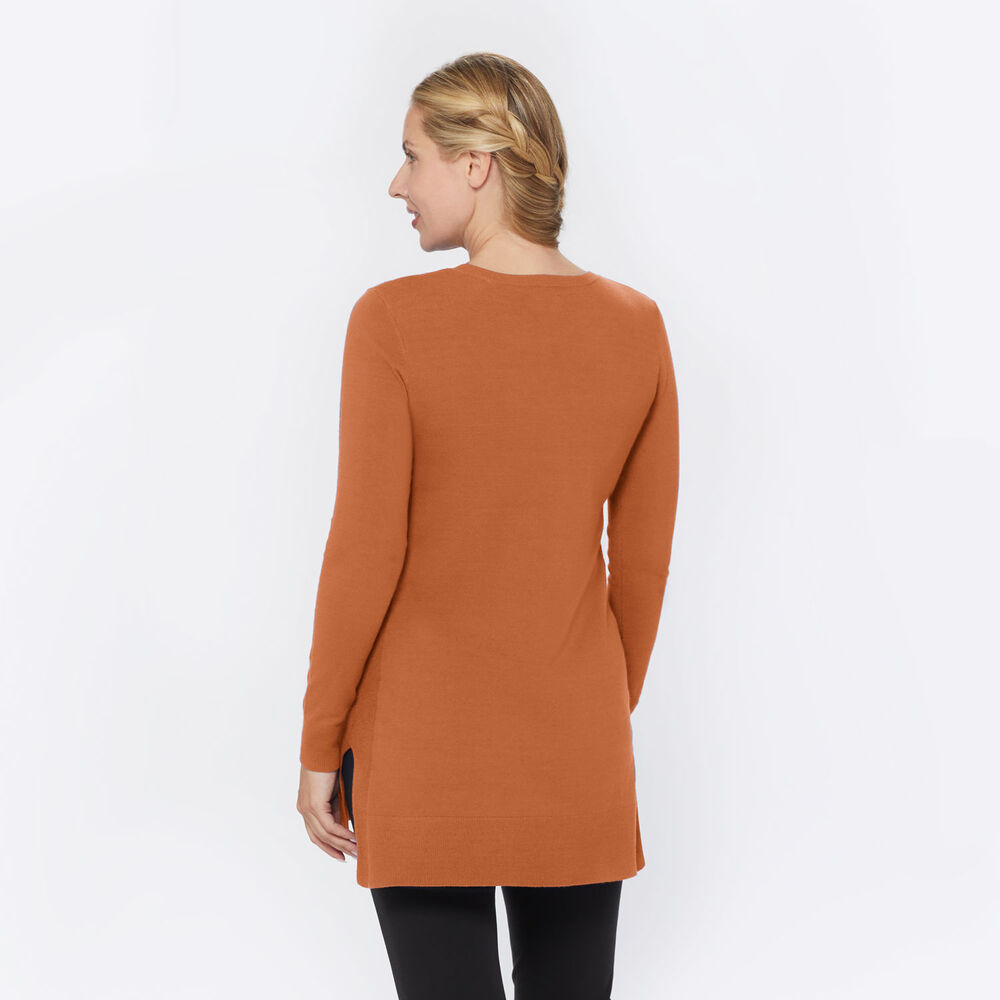 Women's Shiftless V-Neck Tunic Sweater Main Image