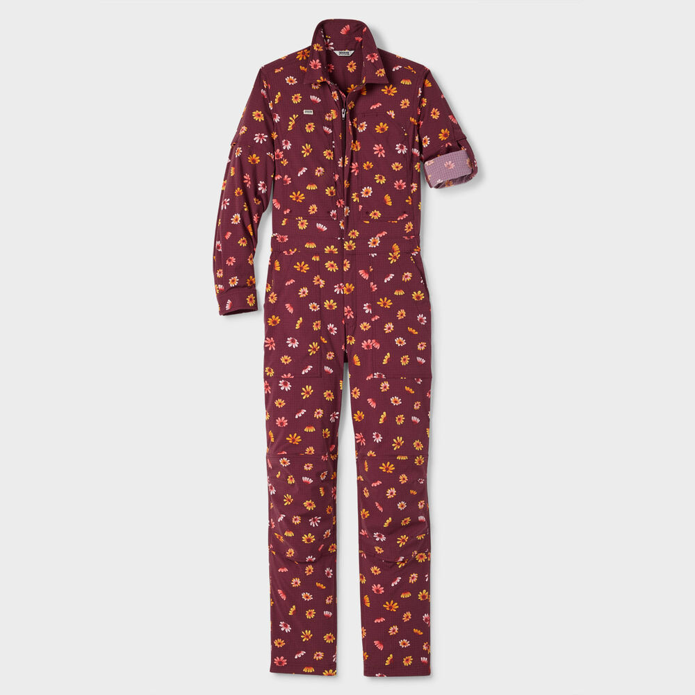 Women's Plus Heirloom Gardening Long Sleeve Coveralls Main Image