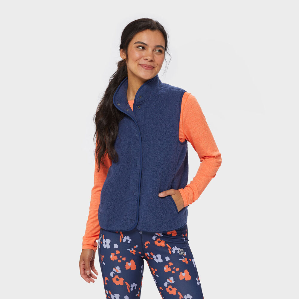Women's AKHG Northern Light Fleece Vest Main Image