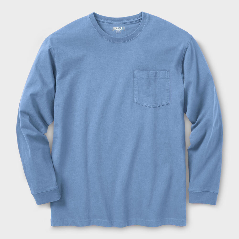 Men's Longtail T Relaxed Fit Long Sleeve Pocket Crew Main Image