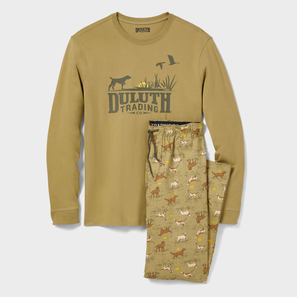 Men's Lumber Jams Cotton Sleep Set Main Image
