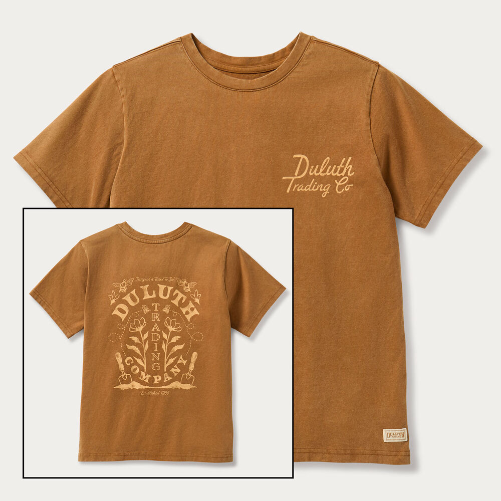 Women's Duluth Heritage Washed Crewneck Tee Main Image