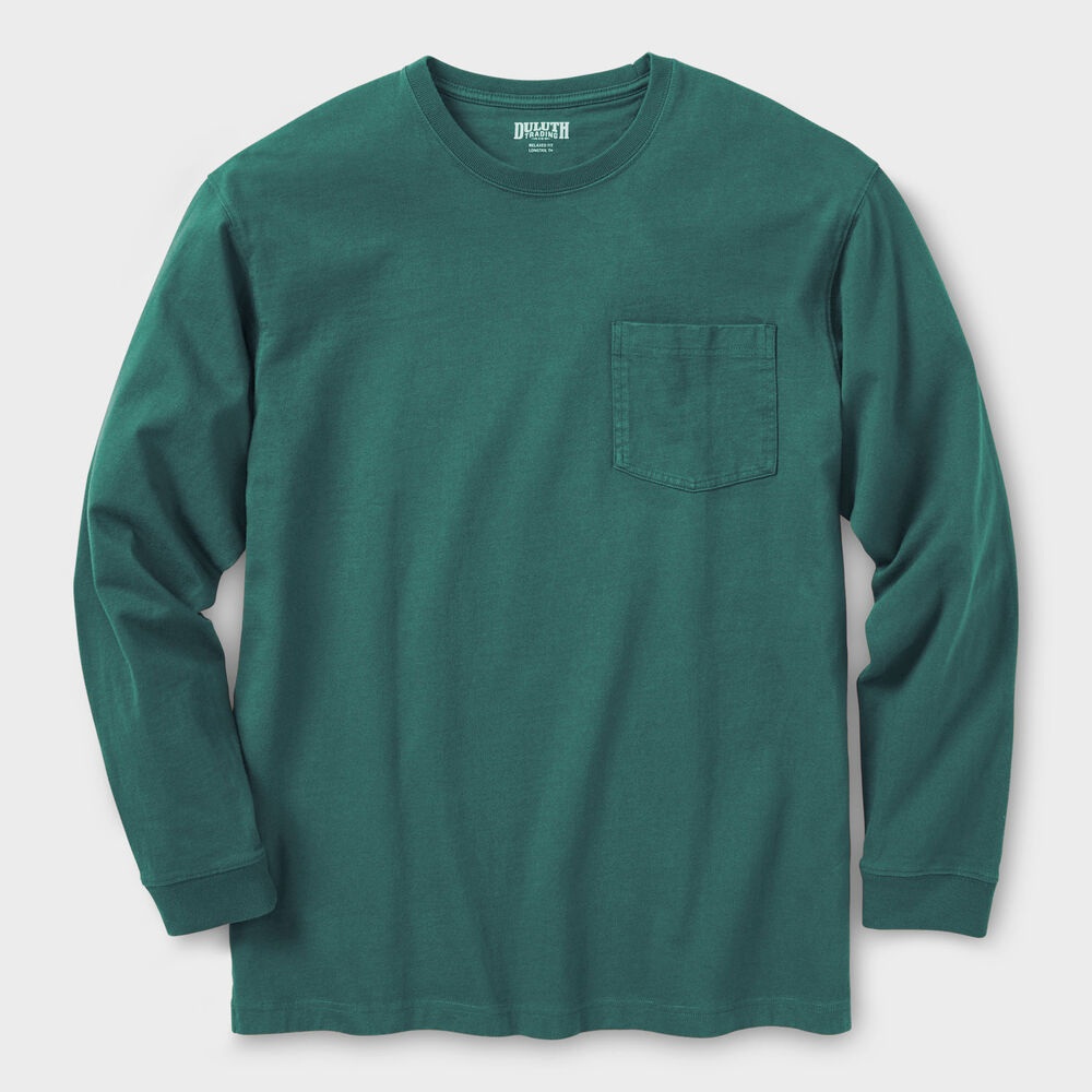 Men's Longtail T Relaxed Fit Long Sleeve Pocket Crew Main Image