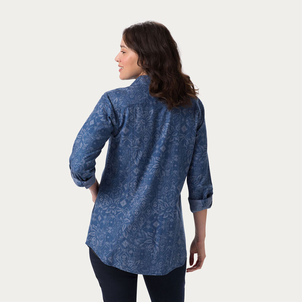 Women's Free Swingin' Flannel Tunic Main Image
