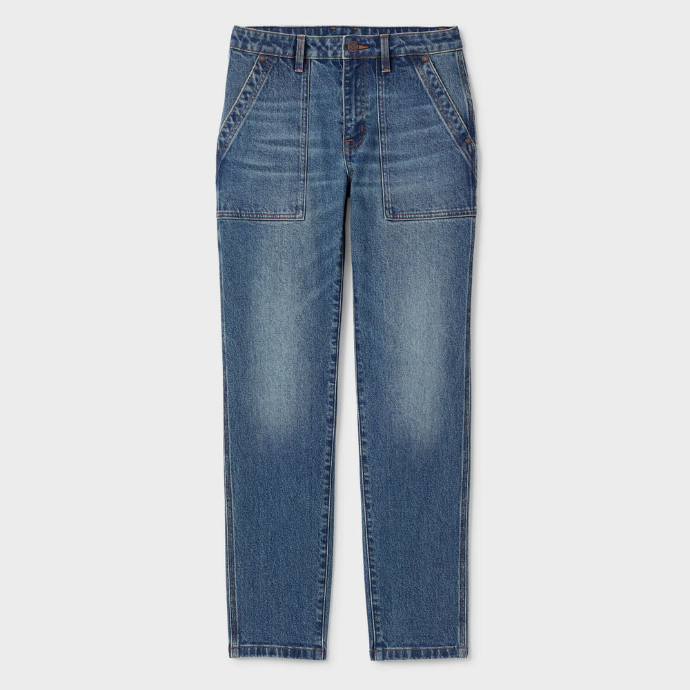 Women's Duluth Heritage Mid-Rise Stovepipe Jeans Main Image