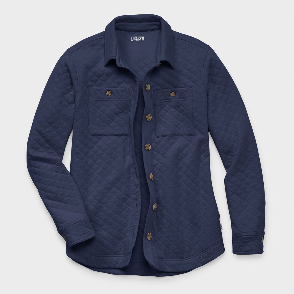 Women's Plus AirLoc Quilted Shirt Jac Main Image