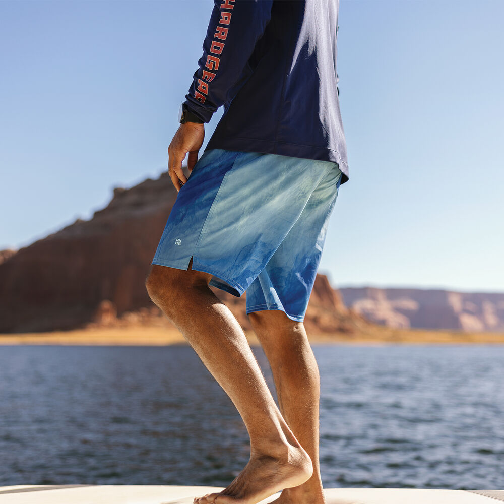 Men's AKHG Lost Lake 11'' Swim Board Shorts Main Image