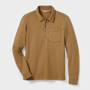 Men's Rugby Knit 1/2 Zip Pullover