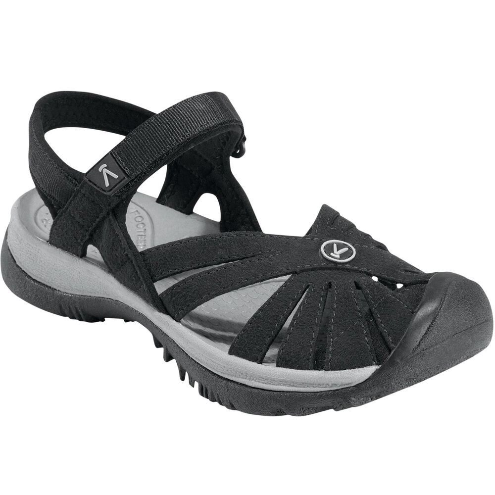 Women's KEEN Rose Sandals BLACK 6.5 MED Main Image