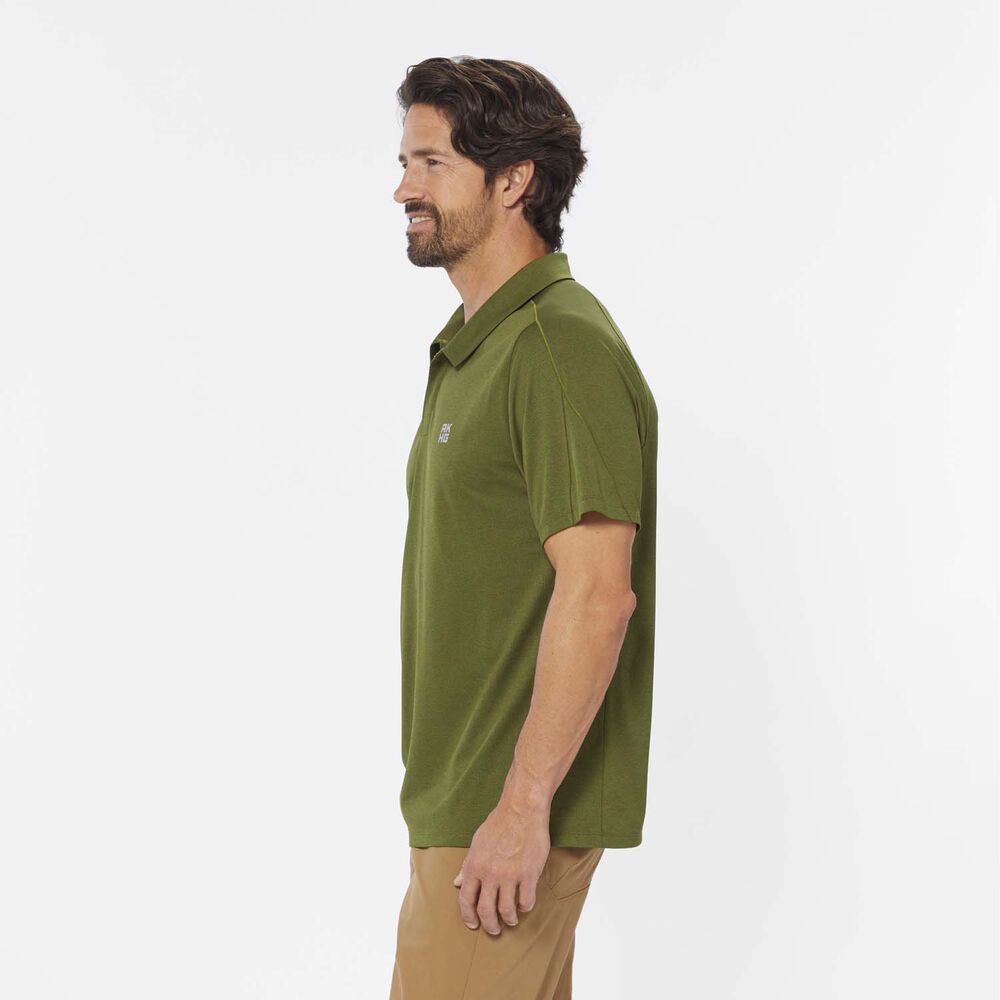 Men's AKHG Tun-Dry Standard Fit Polo Main Image