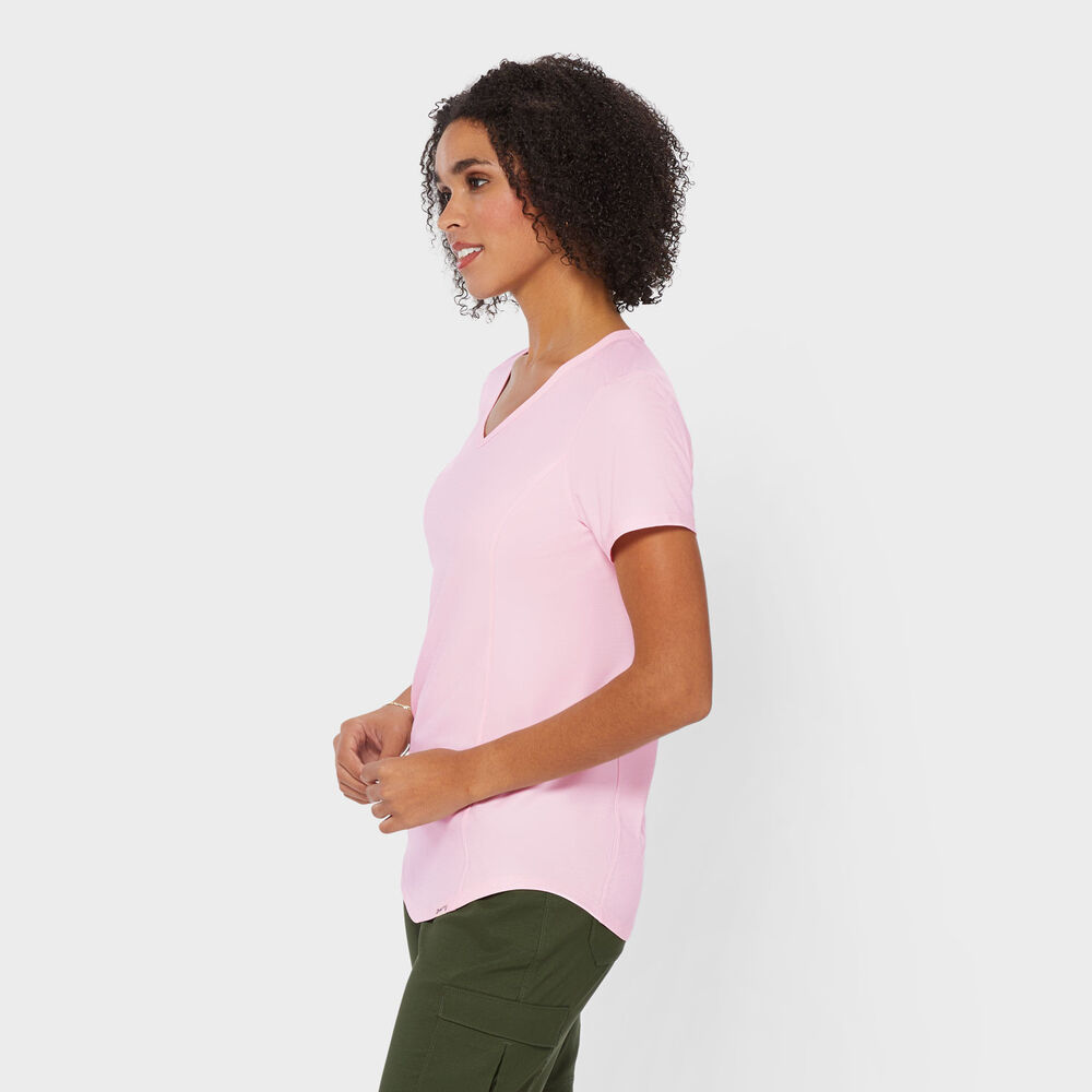 Women's Armachillo Short Sleeve V-Neck T-Shirt Main Image