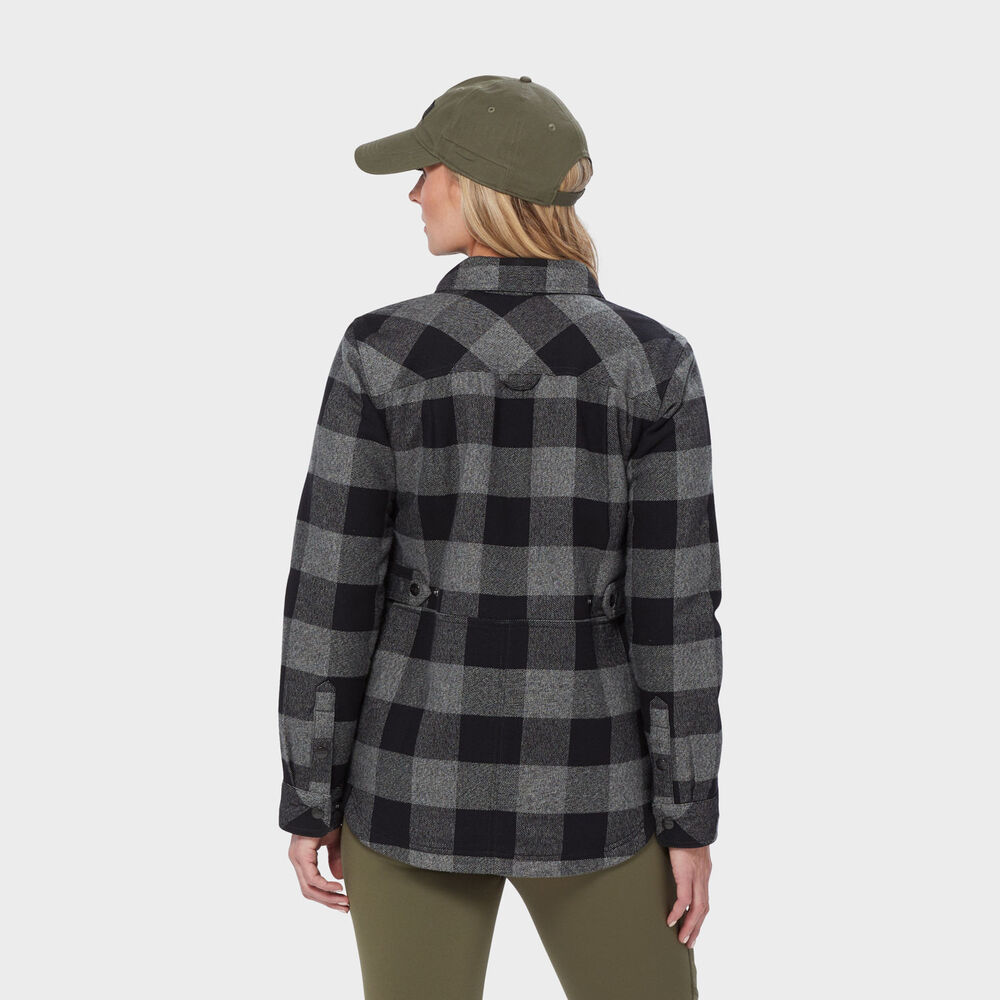Women's Folklore Flannel Insulated Shirt Jac Main Image