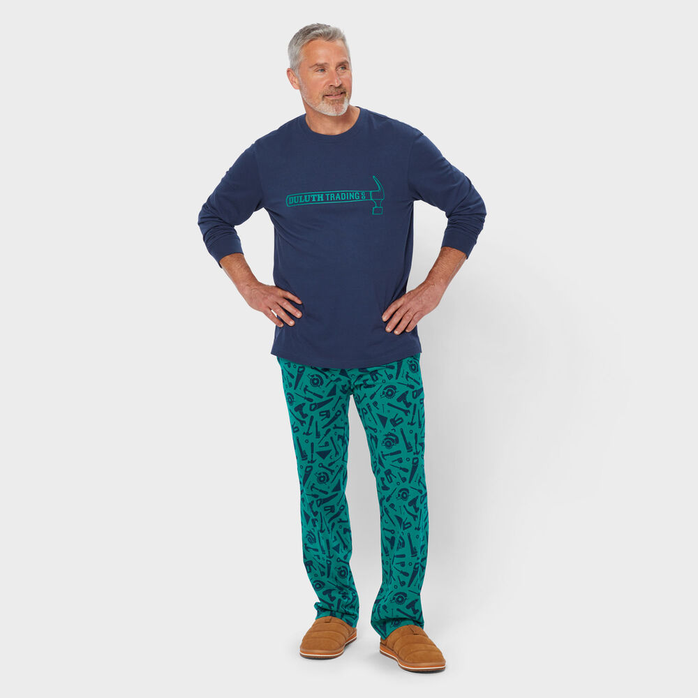 Men's Lumber Jams Cotton Sleep Set Main Image