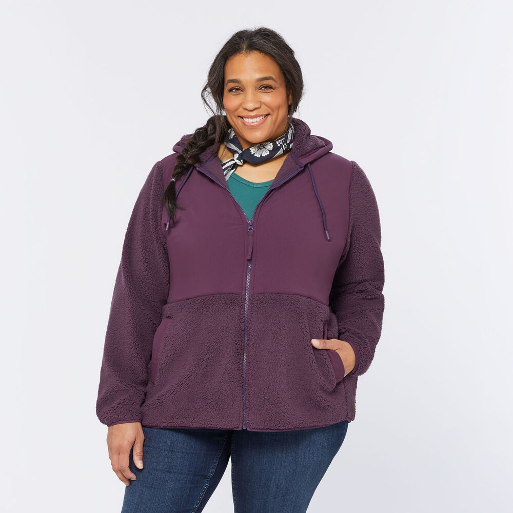Women's Plus Softmore Fleece Full Zip Main Image