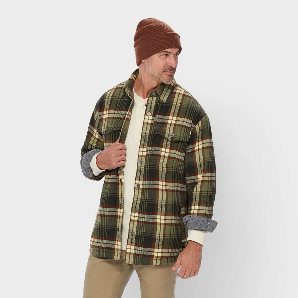 Men's Flapjack Fleece-lined Relaxed Fit Shirt Jac Main Image
