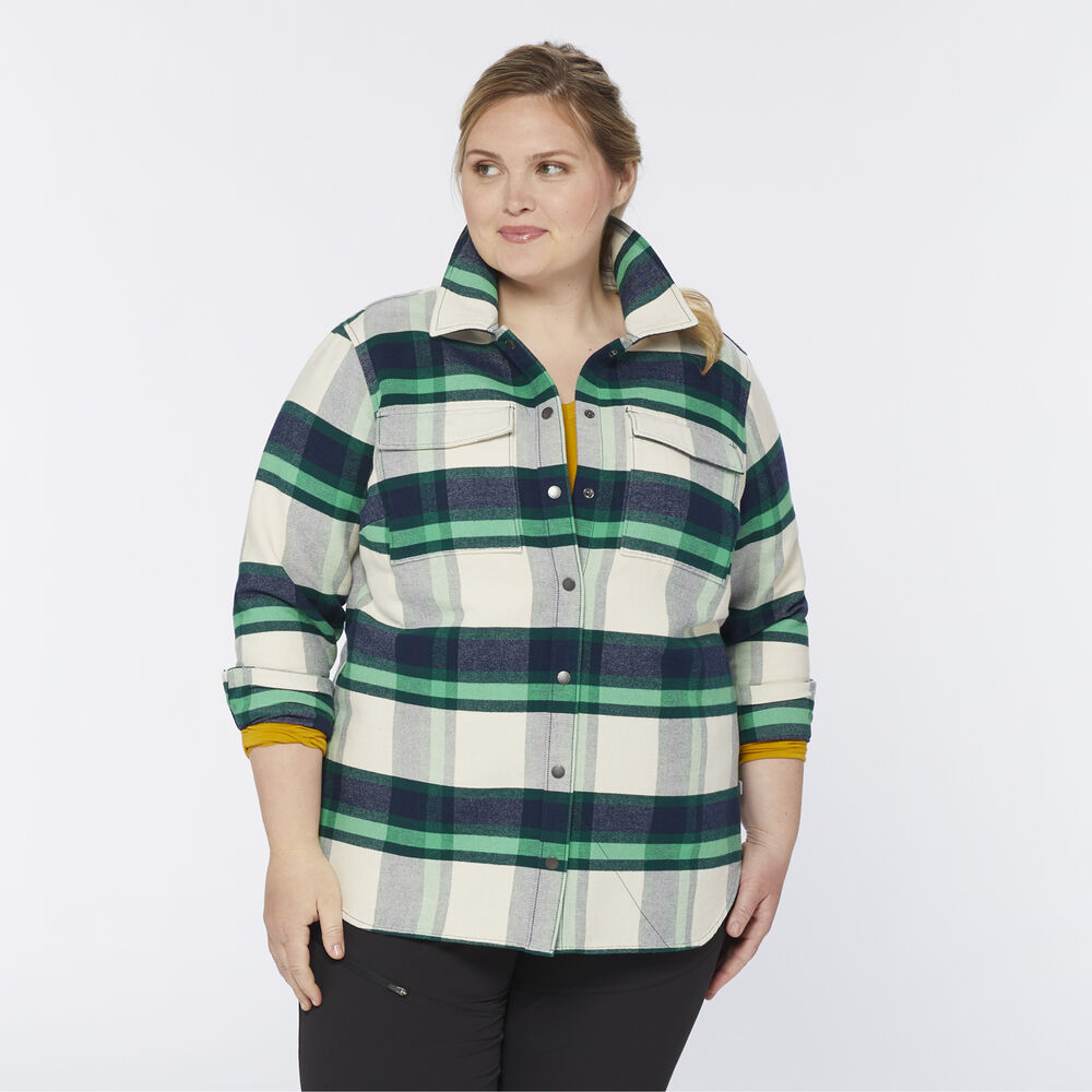 Women's Plus AKHG Crosshaul Overshirt Main Image