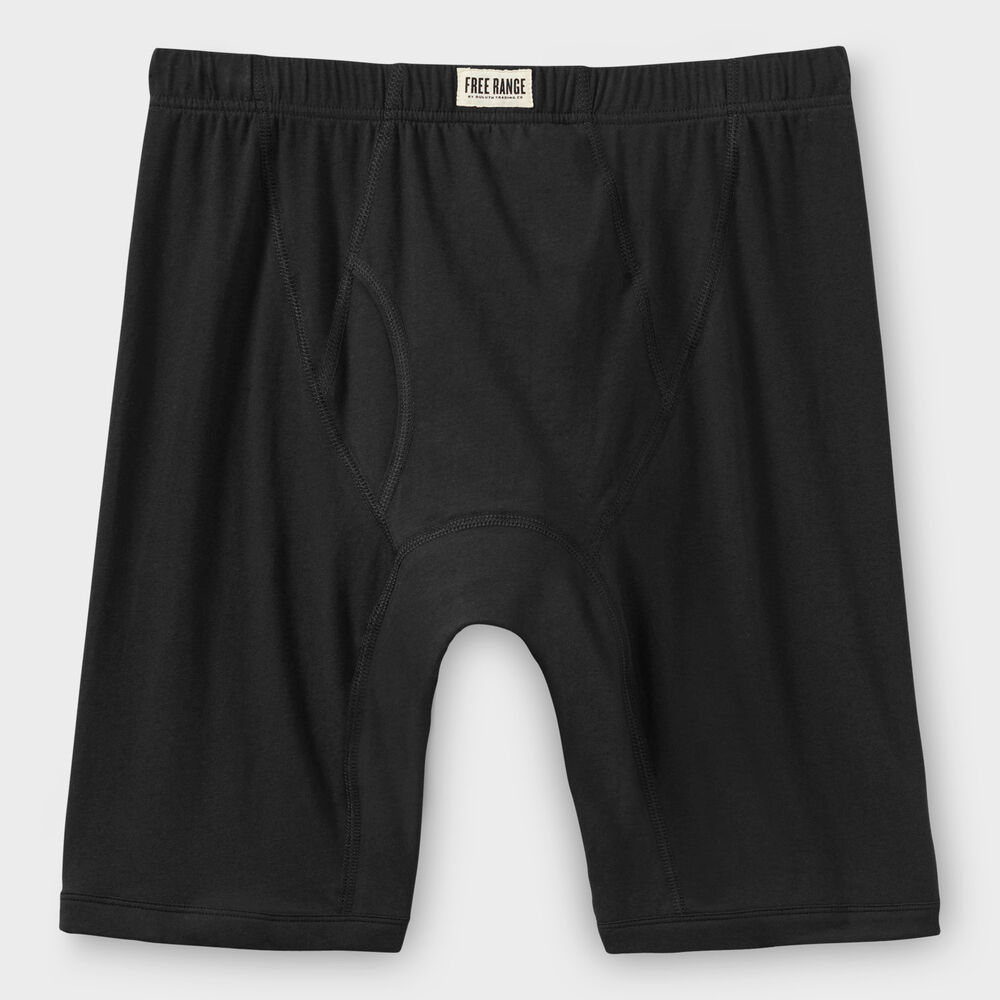 Men's Free Range Organic Cotton Extra Long Boxer Briefs Main Image