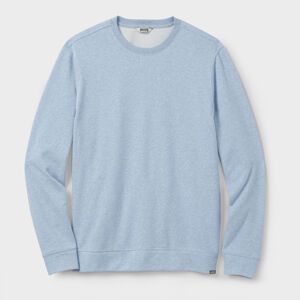 Men's Lazy French Terry Pullover Crew Sweatshirt