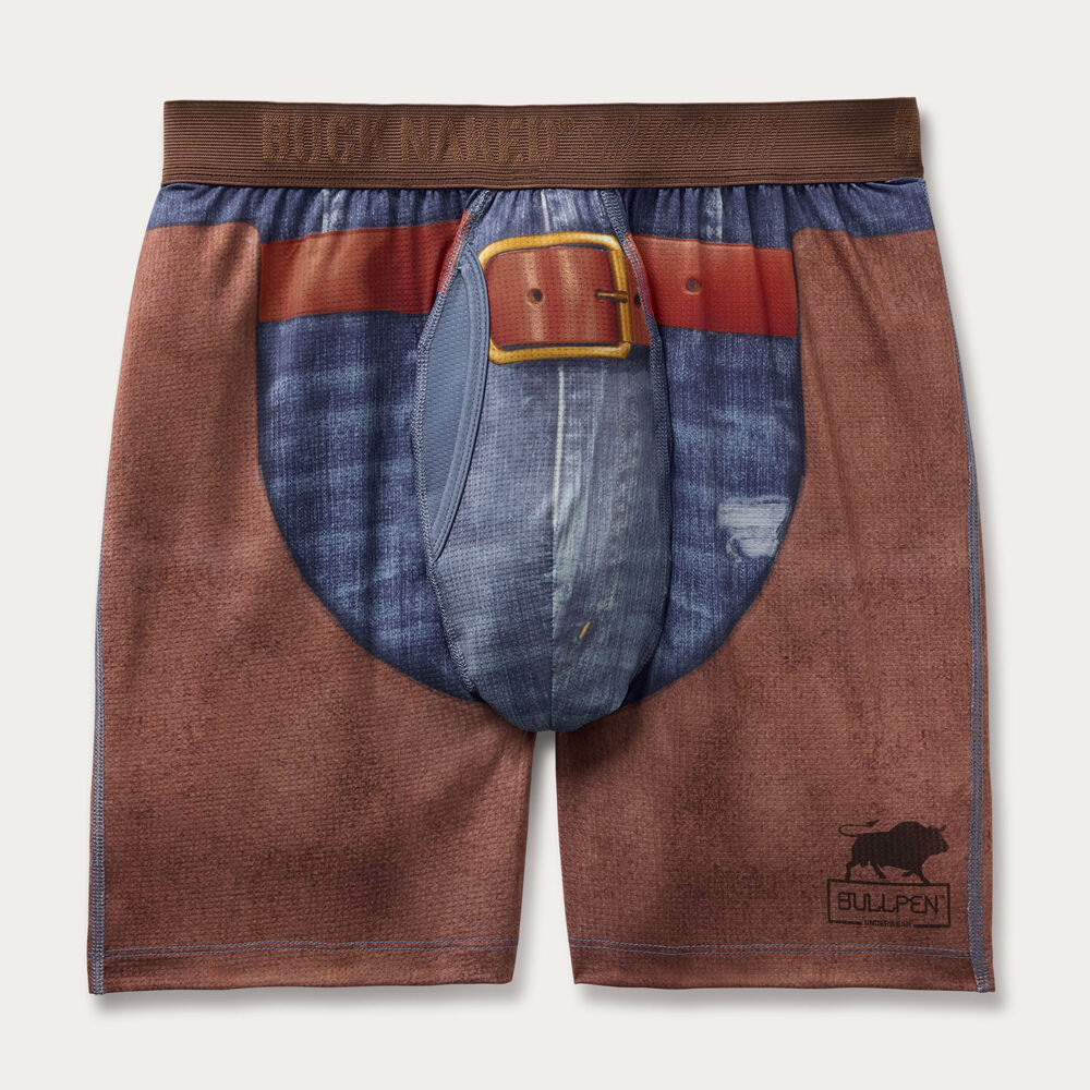 Men's Buck Naked Smooth Bullpen Boxer Briefs Main Image