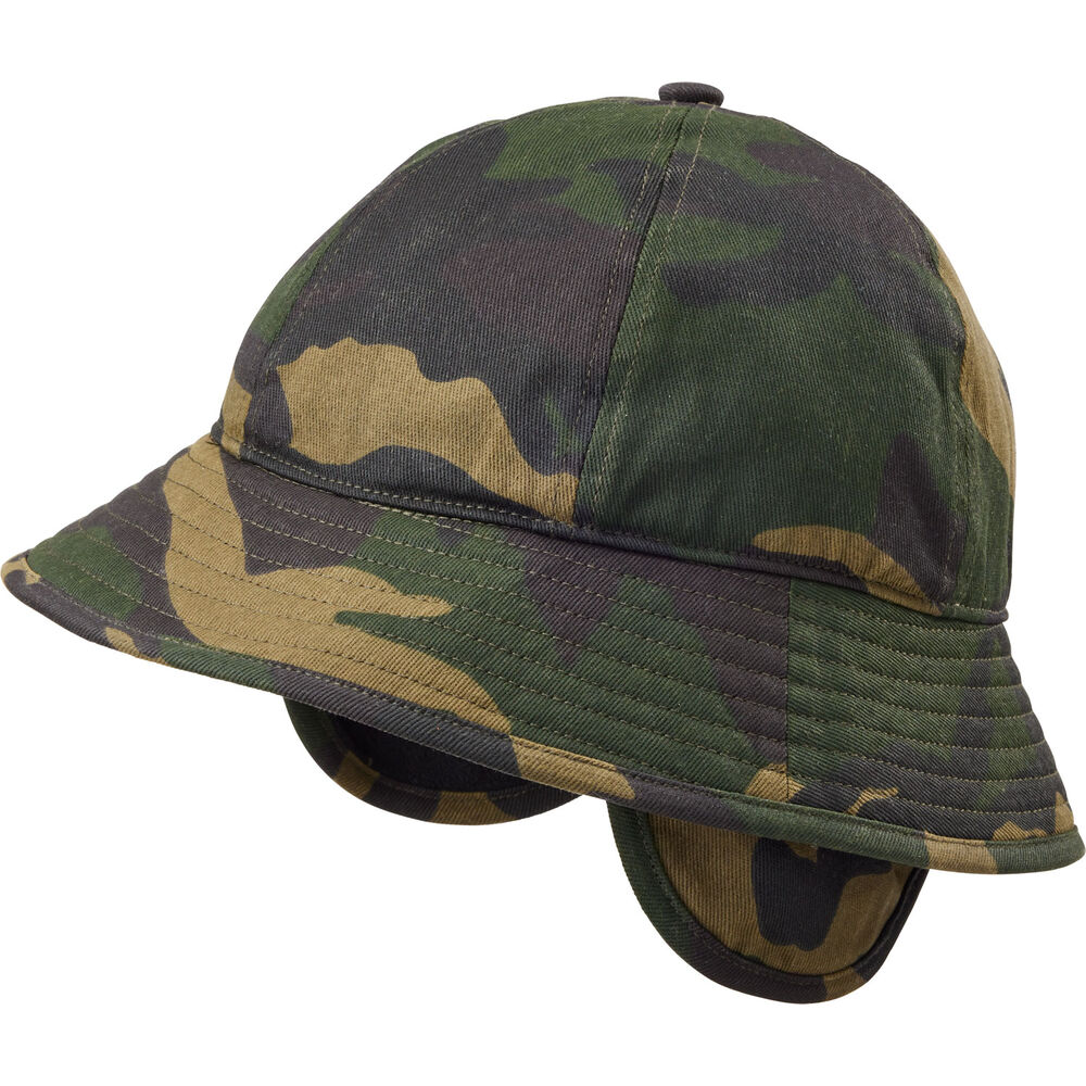 Warden's Waxed Earflap Bucket Hat Main Image