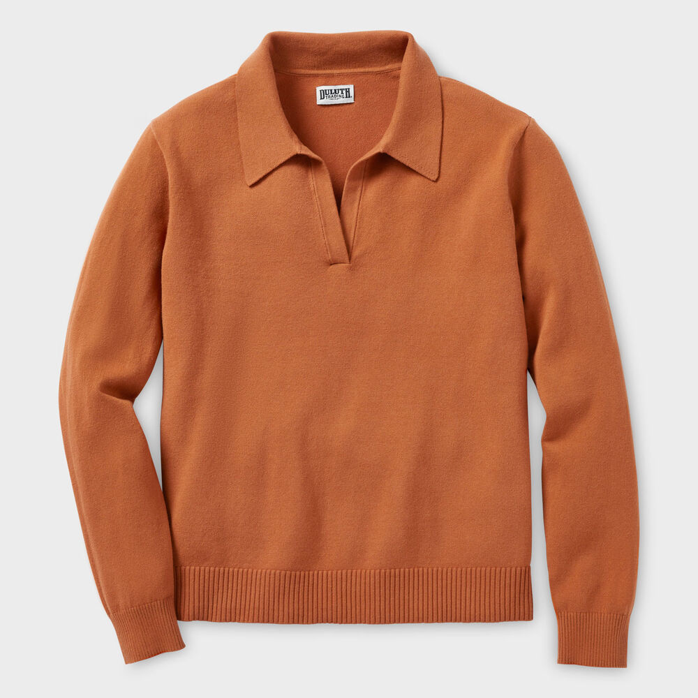 Women's Shiftless Collared Pullover Sweater Main Image