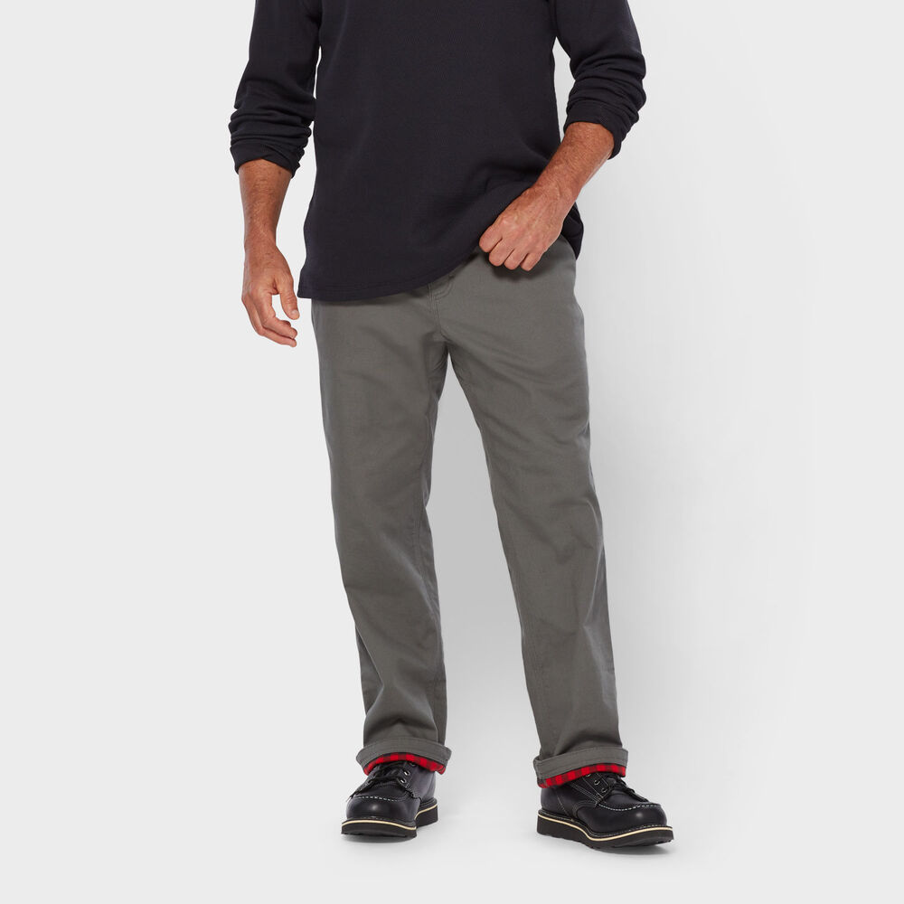 Men's DuluthFlex Fire Hose  Flannel-Lined 5-Pocket Pants Main Image