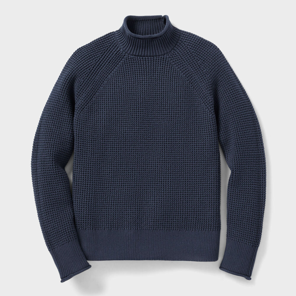Women's Heritage Waffle Stitch Mockneck Sweater Main Image